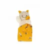 Doudou Cat Yellow<Kaloo Hot