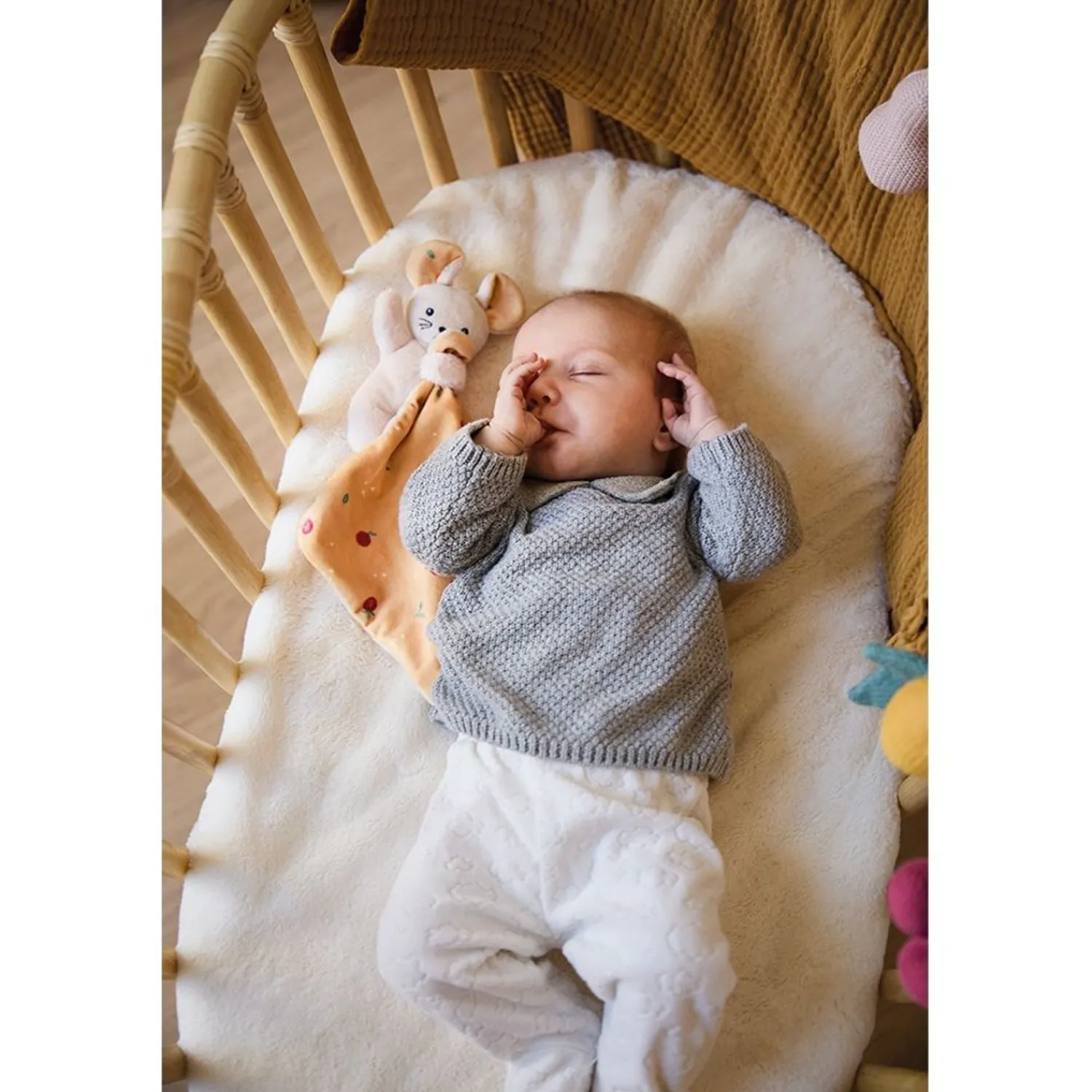 Doudou Mouse Carre Douceur Season Fruits<Kaloo Best