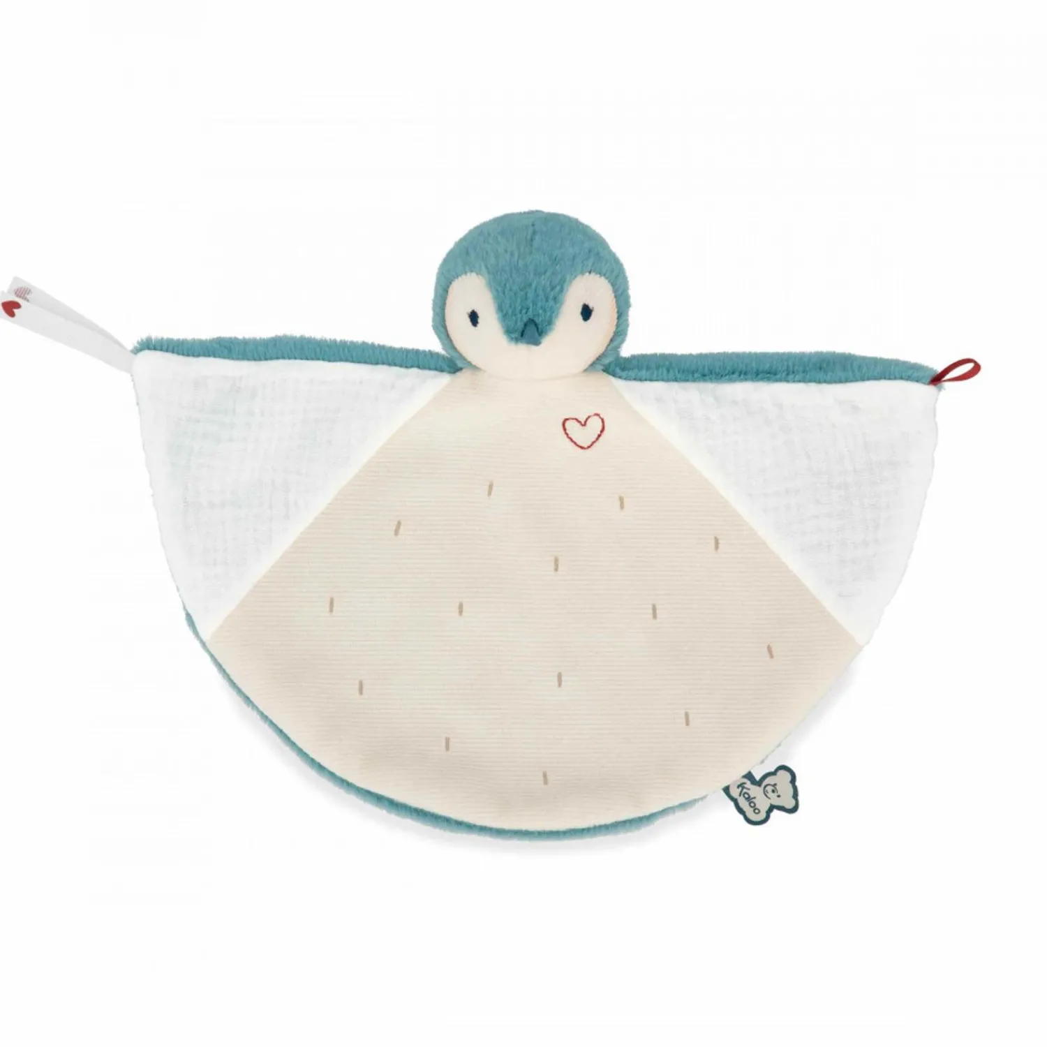 Doudou Penguin Green<Kaloo Clearance