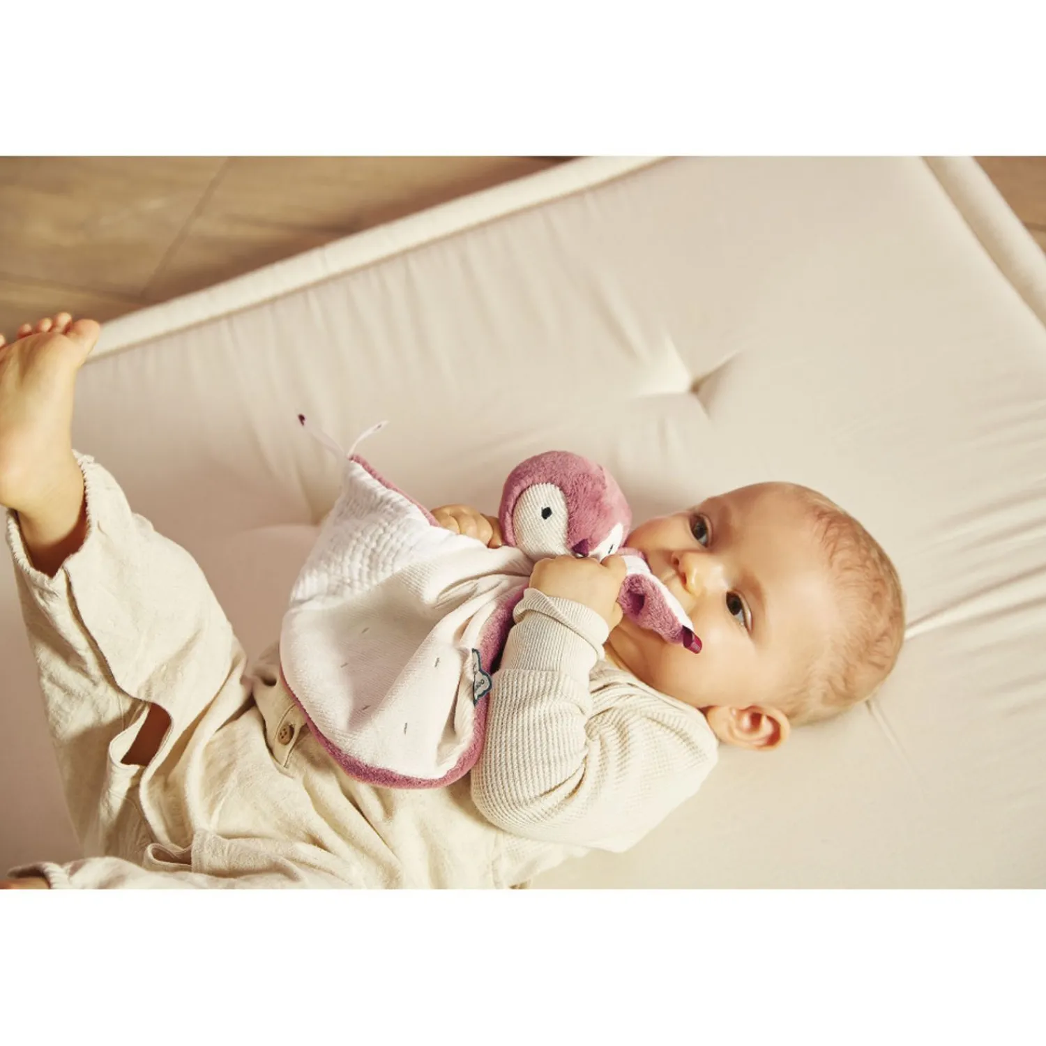 Doudou Penguin Pink<Kaloo Online
