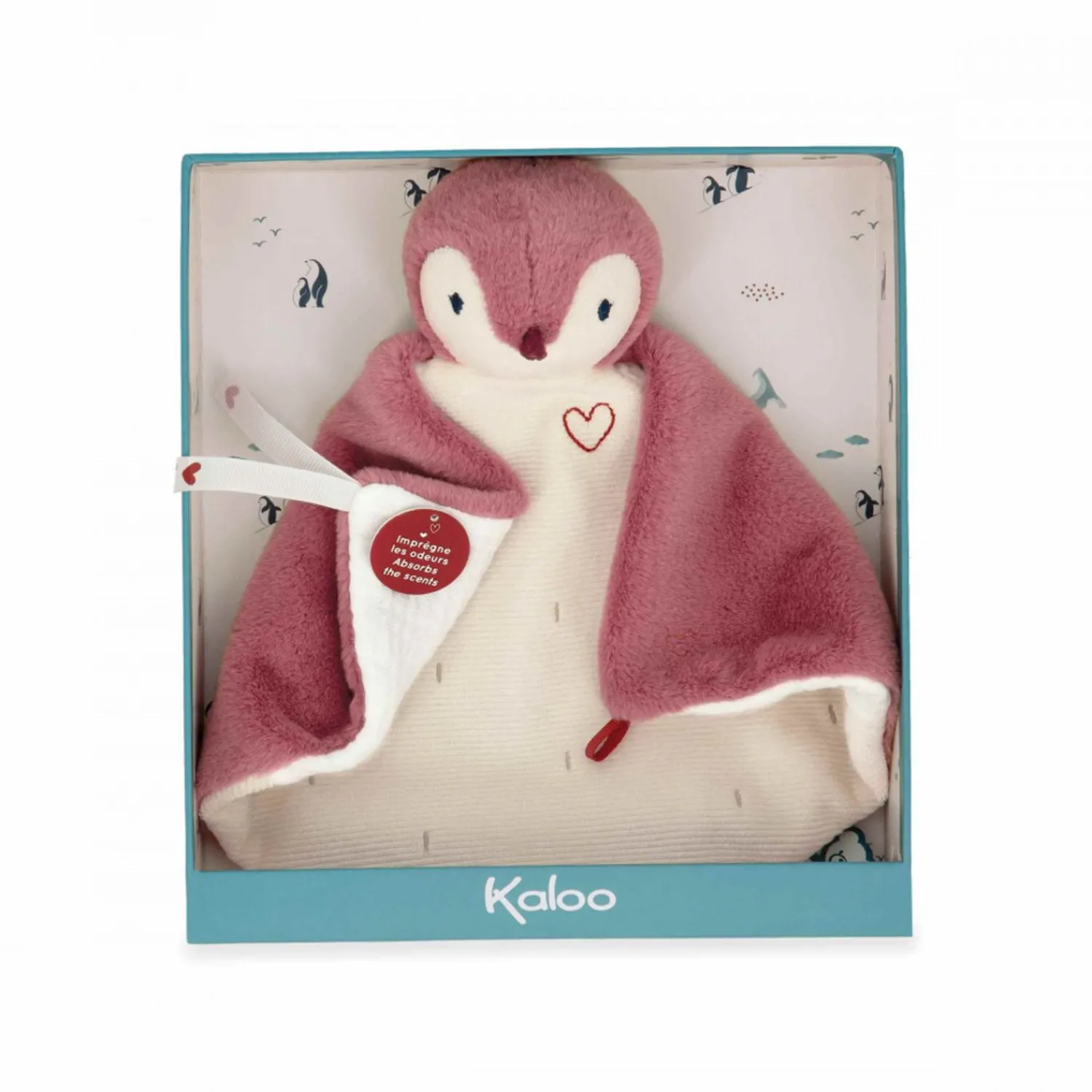 Doudou Penguin Pink<Kaloo Online