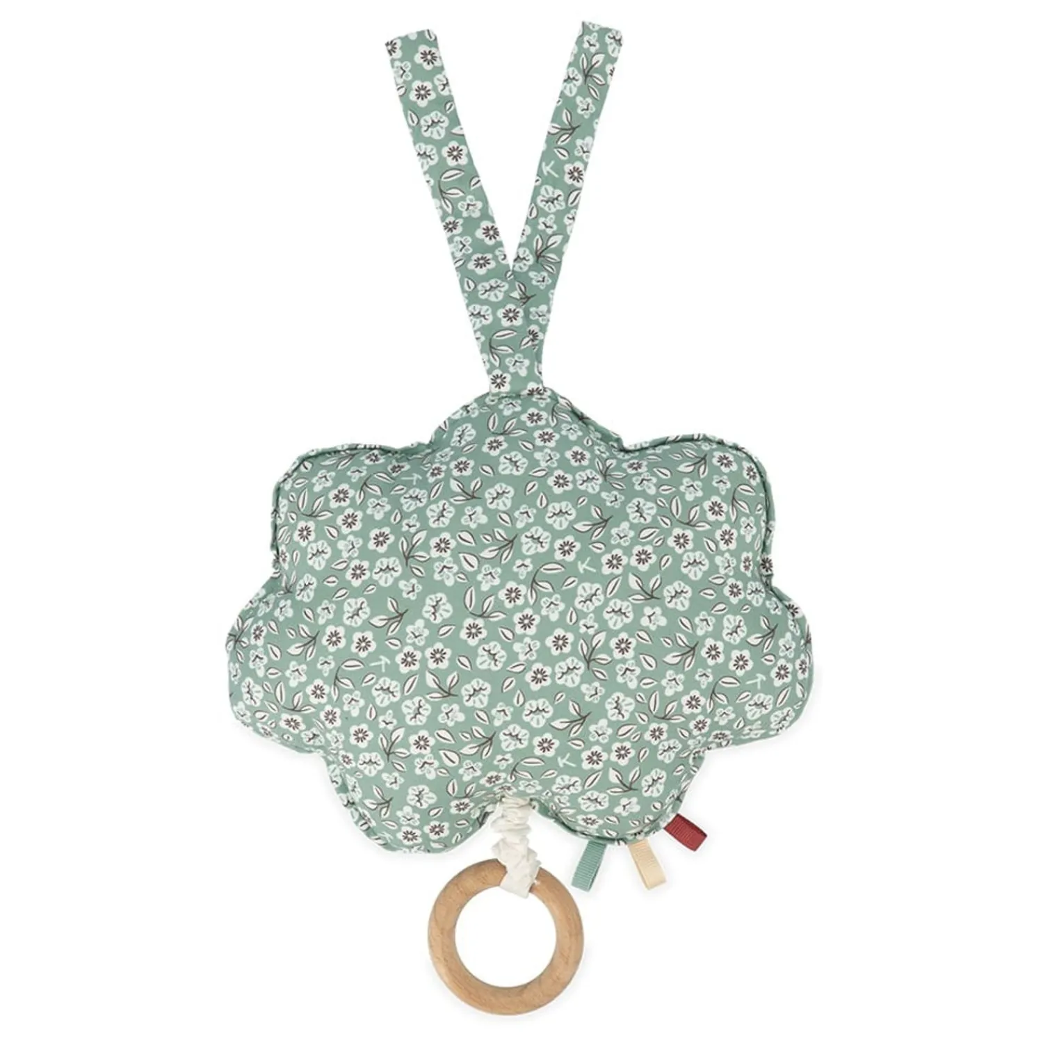 Fabric Musical Box "Green Mouse" (Une Souris Verte)<Kaloo Sale