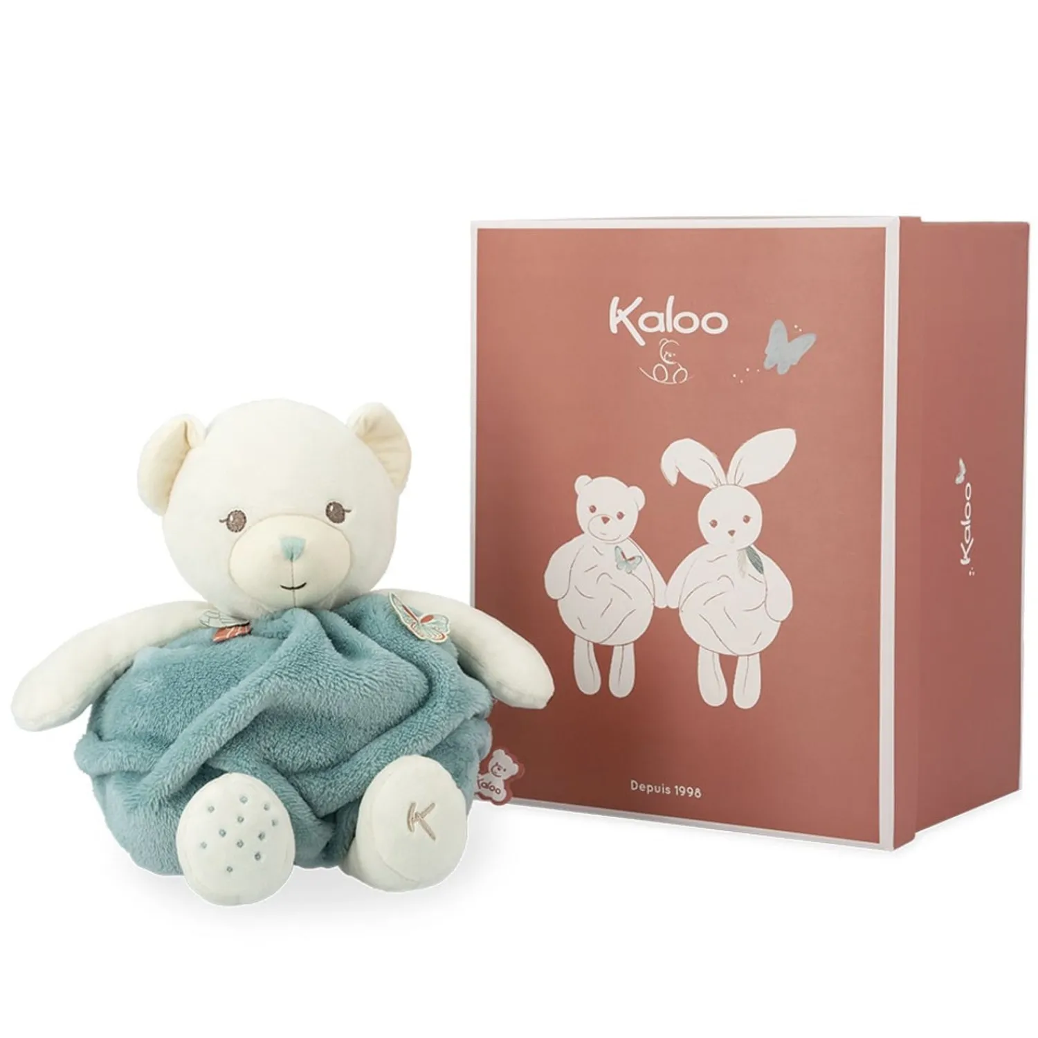 Green Teddy Bear Bubble Of Love - 30 Cm (11.8 In)<Kaloo Outlet