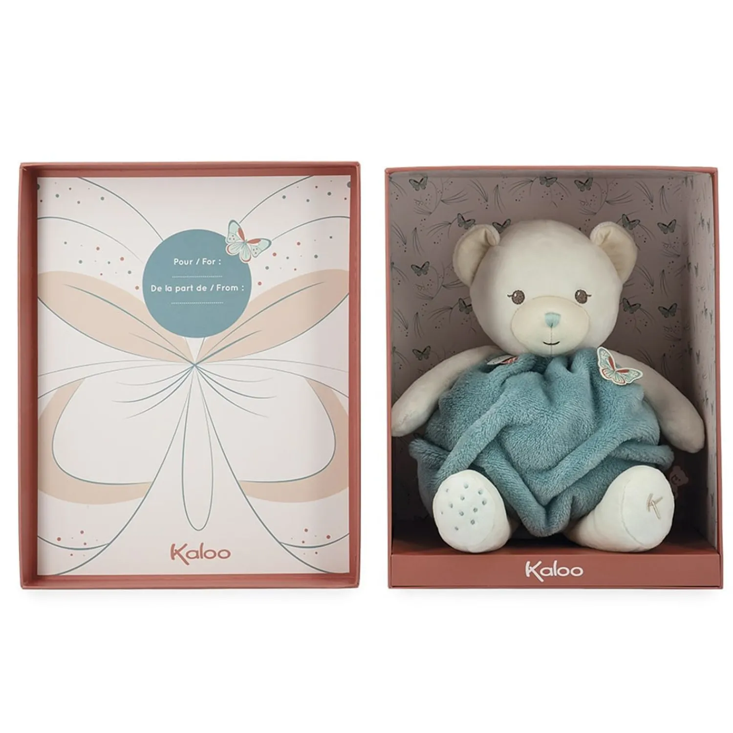 Green Teddy Bear Bubble Of Love - 30 Cm (11.8 In)<Kaloo Outlet