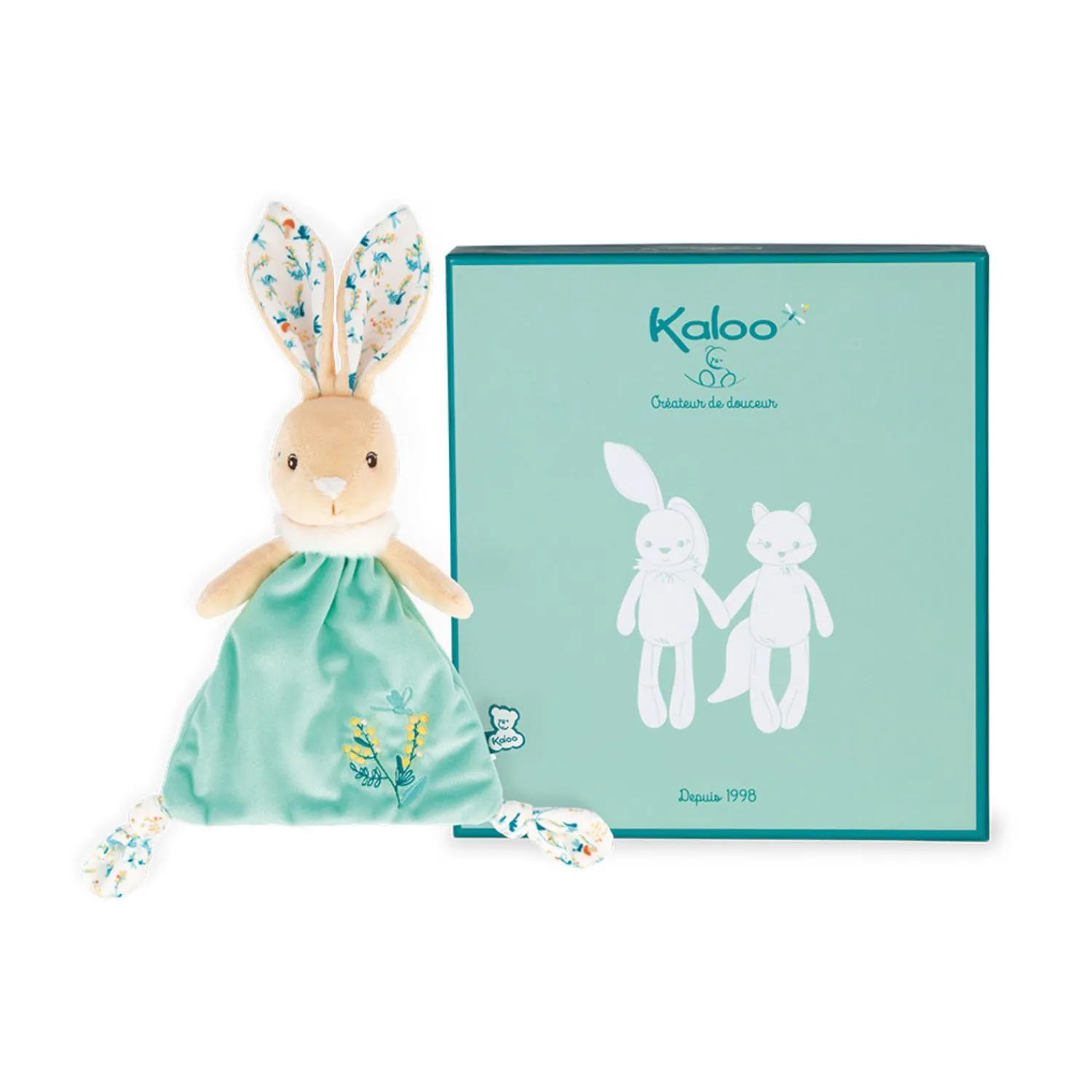 Triangle Doudou Rabbit Justin - 20Cm<Kaloo New