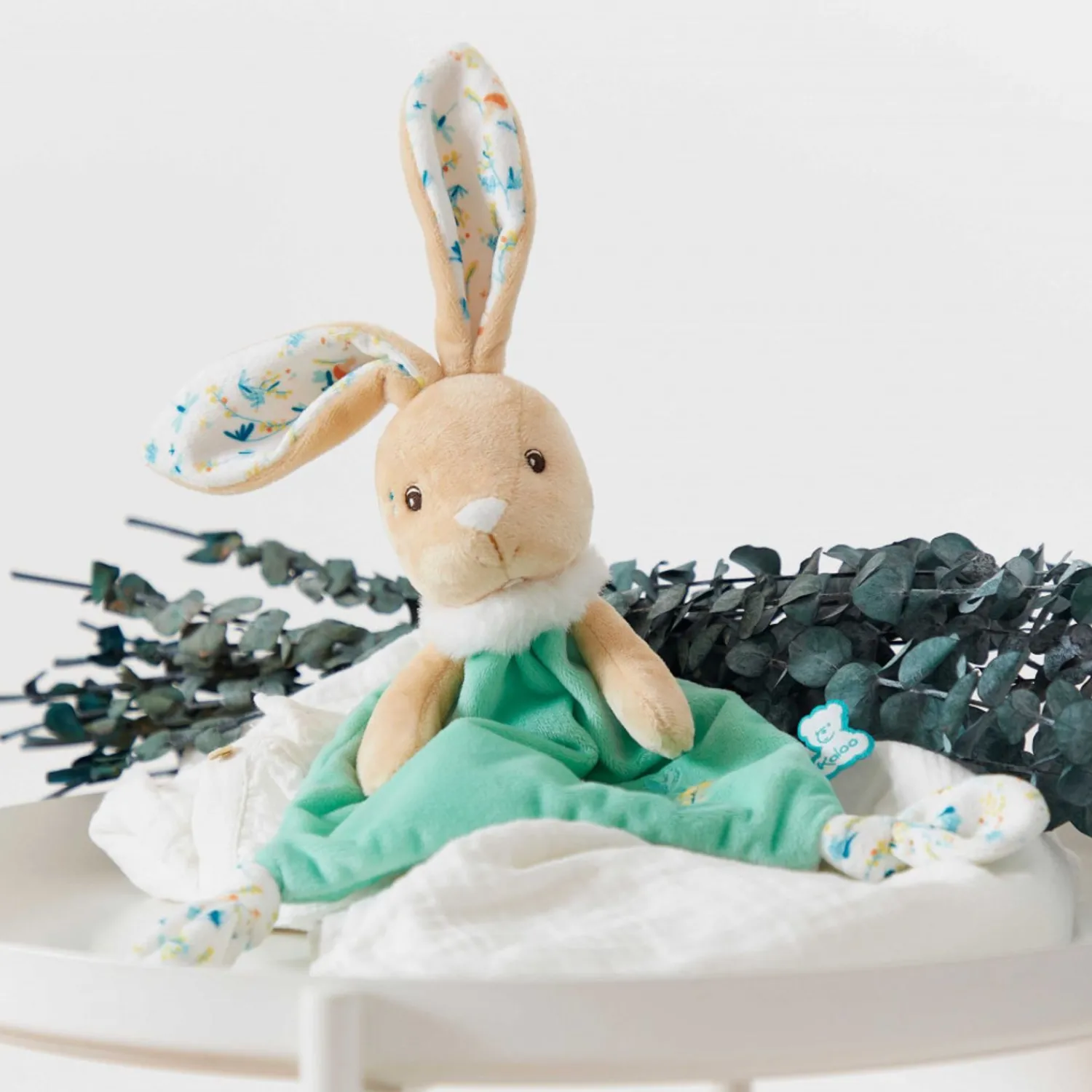 Triangle Doudou Rabbit Justin - 20Cm<Kaloo New